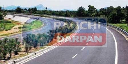 नेवरी चौक से बूटी मोड़ होते हुए दुर्गा सोरेन चौक तक बनेगी फोरलेन रोड