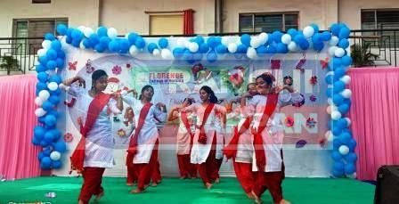 फ्लोरेंस कॉलेज ऑफ नर्सिंग में फ्रेशर्स डे, फेयरवेल और क्रिसमस गैदरिंग कार्यक्रम