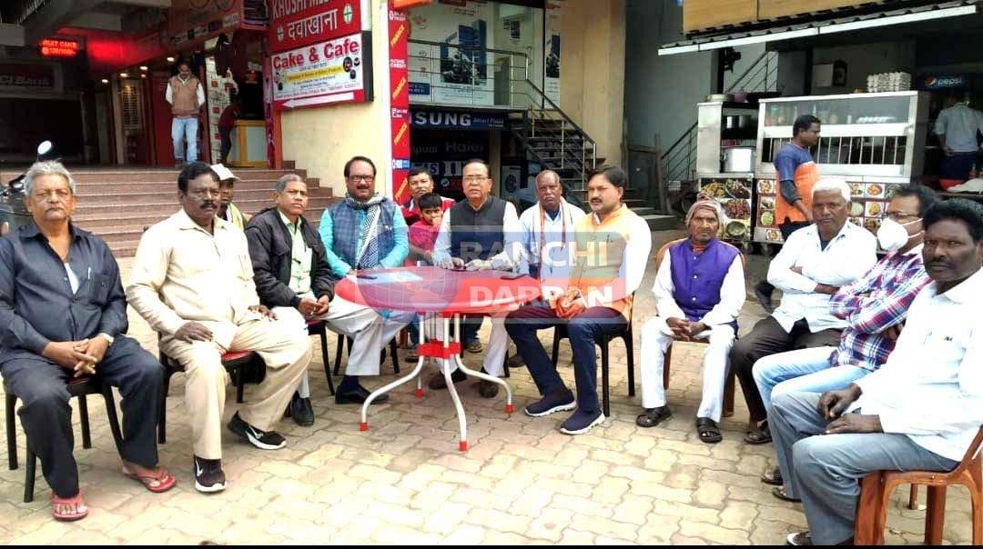 ओरमाँझी शास्त्री चौक में प्रस्तावित फ्लाई ओवर निर्माण का विरोध