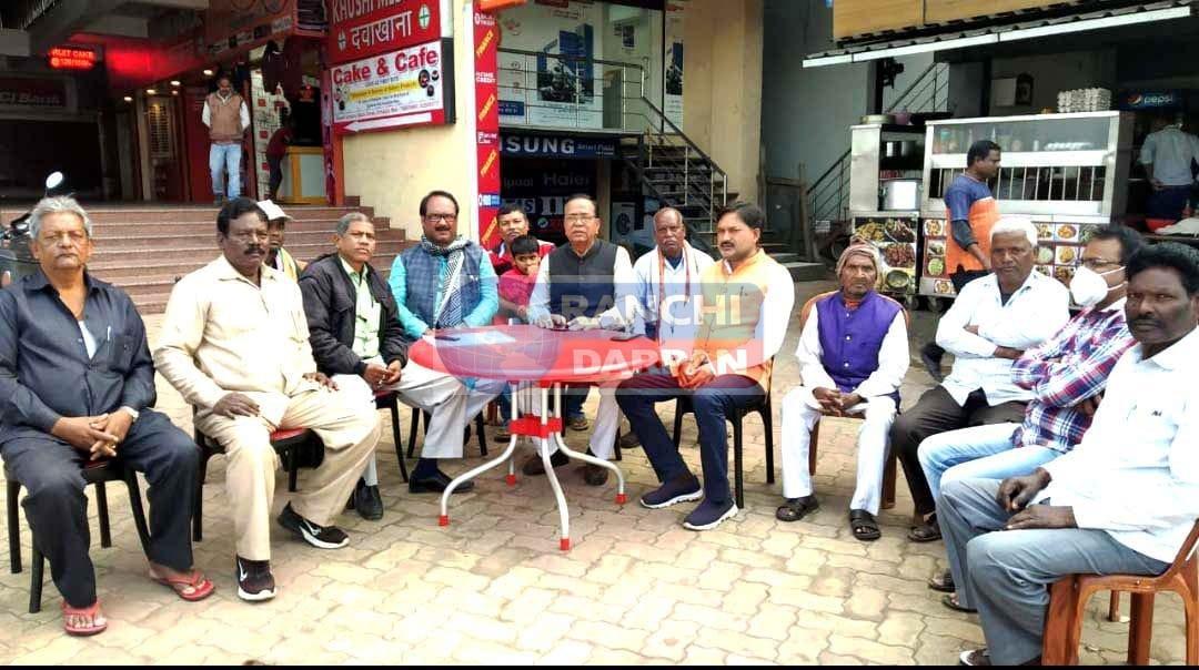 ओरमाँझी शास्त्री चौक में प्रस्तावित फ्लाई ओवर निर्माण का विरोध