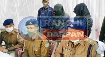 रांची पुलिस ने नगड़ी ईलाके से 2 पीएलएफआई उग्रवादियों को दबोचा