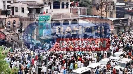 नुपुर शर्मा के बयान के विरोध में राँची मेन रोड पर बवाल, रोड़ेबाजी, लाठीचार्ज, फायरिंग