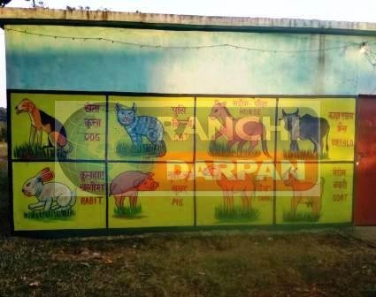 यूं सजधज कर तैयार हो रही है विलुप्त प्राय आदिम जनजाति बिरहोर की अपनी पाठशाला