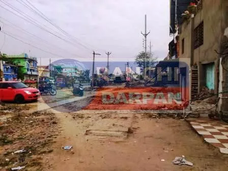 NHI left Ormanjhi Block Shastri Chowk Bazaar area as a junkyard 2