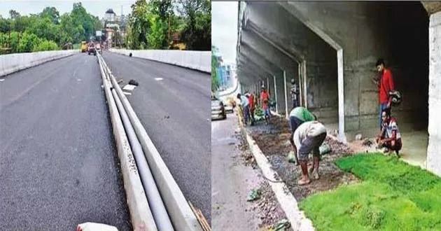 Preparations for inauguration of Kantatoli flyover are in full swing, traffic jam will be relieved soon