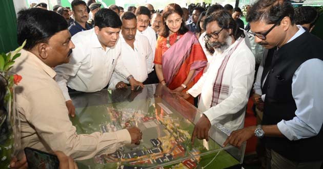 Foundation stone of Apollo Multi Specialty Hospital laid under Ranchi Smart City