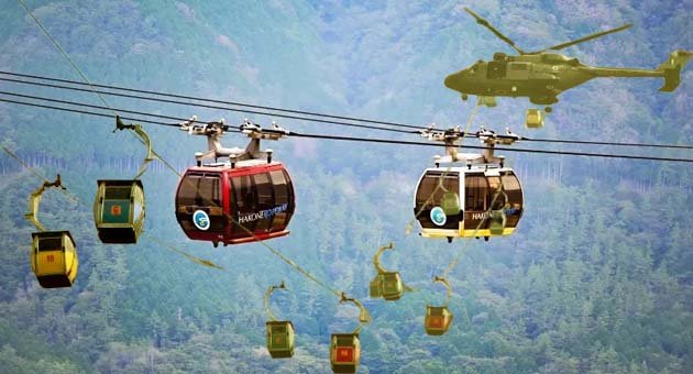 India's highest ropeway, from where golden Jharkhand was visible