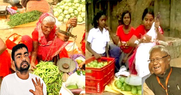Question on the simplicity of MLA Jairam Mahato's grandmother or the struggling lifestyle of the family