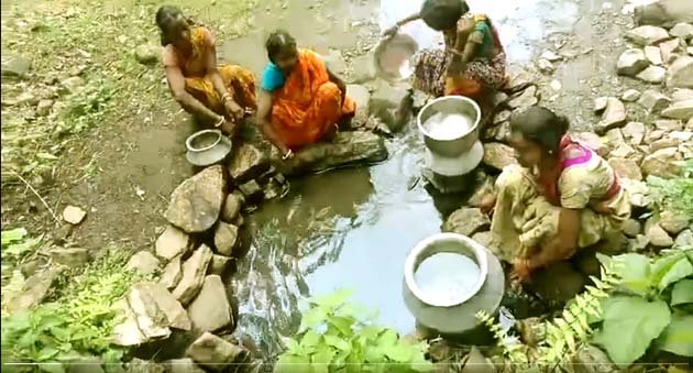 डांड़ी के पानी पर निर्भर ठुंगरुडीह के ग्रामीण, नल योजना अधूरी 1 Villagers of Thungrudih depend on water from Dandi, tap scheme incomplete