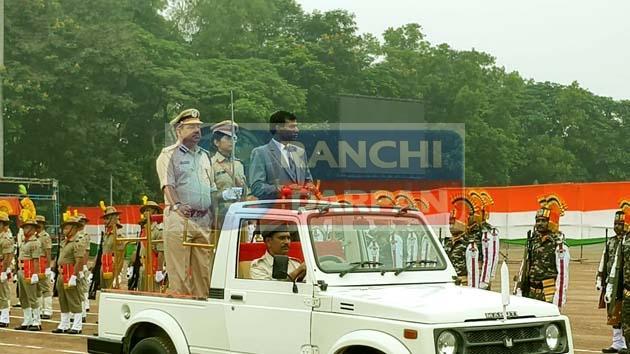 मोरहाबादी मैदान में स्वतंत्रता दिवस 2025 की फुल ड्रेस रिहर्सल संपन्न