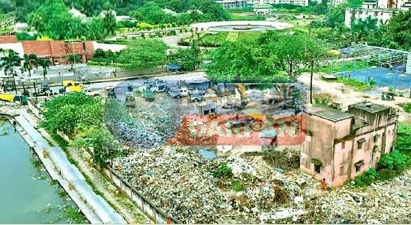 जिला-निगम प्रशासन की दुर्गंध से गमका भगवान बिरसा मुंडा स्मृति पार्क