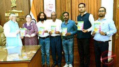 His Excellency released Dr. Kumari Shashis Khortha Dukhia