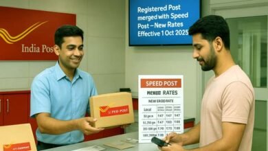 Registered Post merged with Speed ​​Post new rates and OTP facility implemented