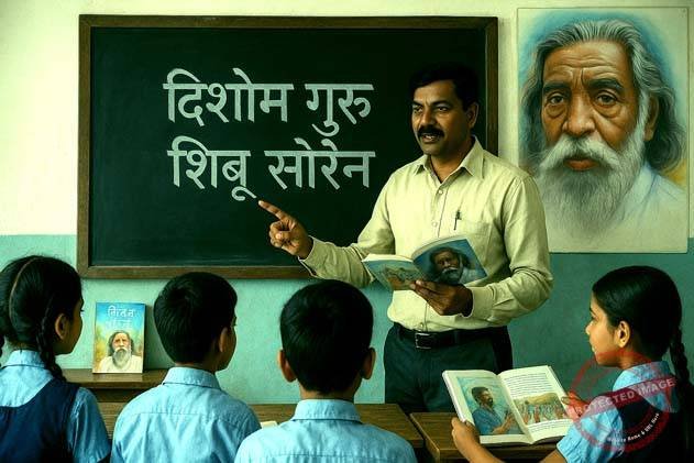 शिबू सोरेन की जीवनी अब झारखंड के स्कूलों के पाठ्यक्रम में शामिल 1 Shibu Sorens biography now included in Jharkhand school curriculum