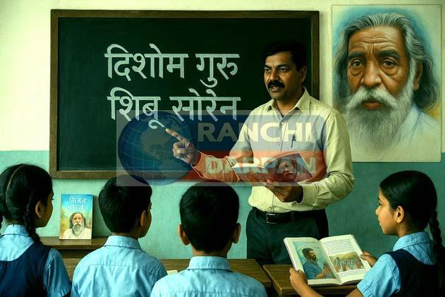 शिबू सोरेन की जीवनी अब झारखंड के स्कूलों के पाठ्यक्रम में शामिल