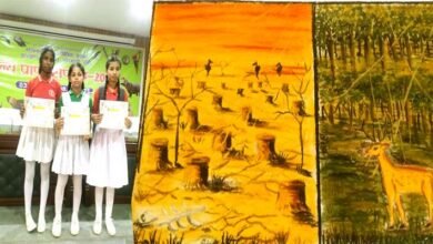 Bhagwan Birsa Biological Park A One Public School students once again showcased their talent 1