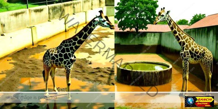 बिरसा मुंडा जैविक उद्यान प्रबंधन की घोर लापरवाही से हुई मिष्टी की मौत