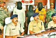 Sensational revelation in restaurant owner murder case 4 arrested including constable cache of weapons recovered