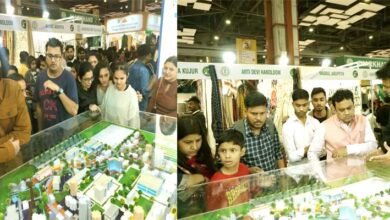 The demo of Ranchi Smart City Model stole the show at the Jharkhand Pavilion