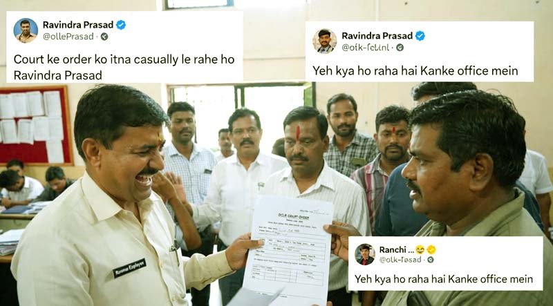 A staff member at the Kanke CO office said We receive 50 applications every day