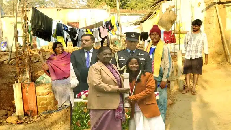 Anushka Munda from Ormanjhi has become a football star earning national recognition 2