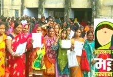 Maiyan Samman Scheme Entry gate closed exit door open new women are waiting for a welcome