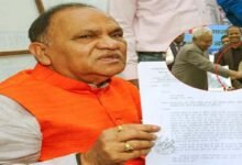 Nitish Hijab controversy Ranchi BJP MLA CP Singh claims Dr Nusrat has a connection to the Delhi blasts