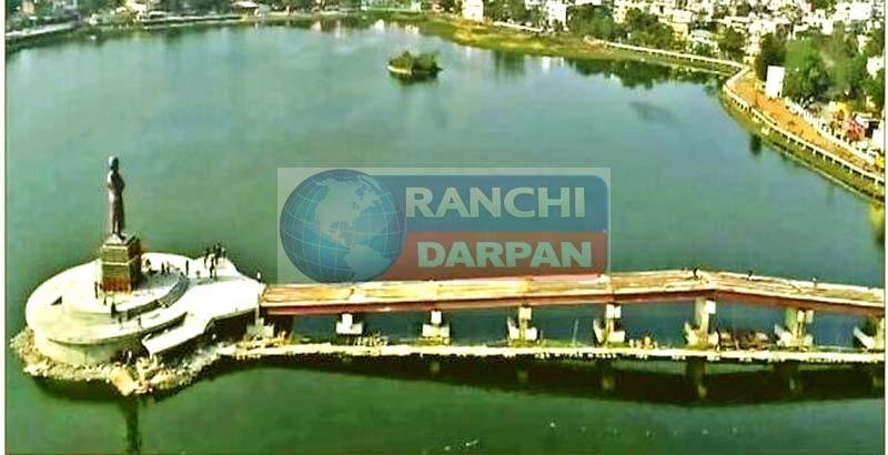 Ranchi Bada Talab large pond has shrunk from 53 acres to 17 acres encroachment has swallowed up 36 acres