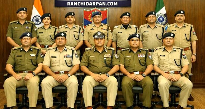 18 IPS officers of the Jharkhand cadre have been posted