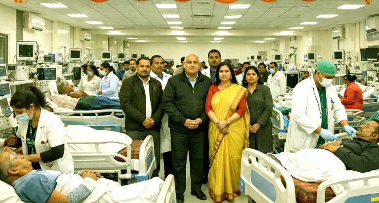 Central Emergency Wing with 70 bed capacity inaugurated in Cancer Wing of RIMS Ranchi