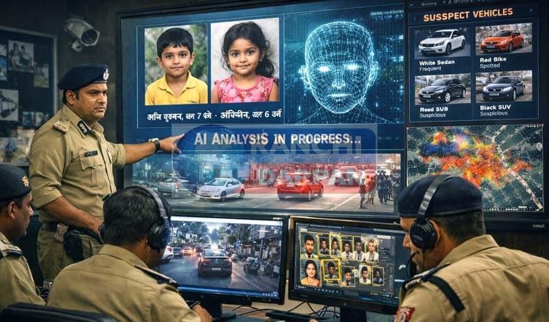 High-tech search operation: अब रांची पुलिस AI के जरिए सुलझाएगी लापता अंश-अंशिका की गुत्थी