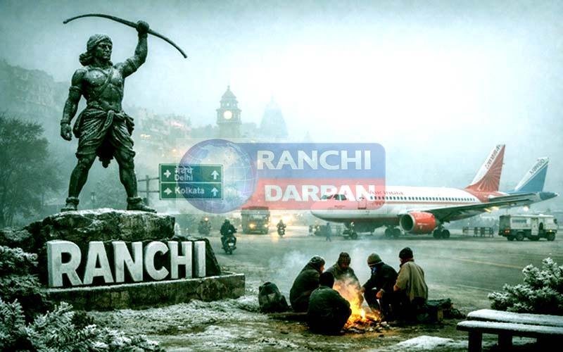 Ranchi is now colder than Shimla, and the temperature is expected to drop further in Jharkhand