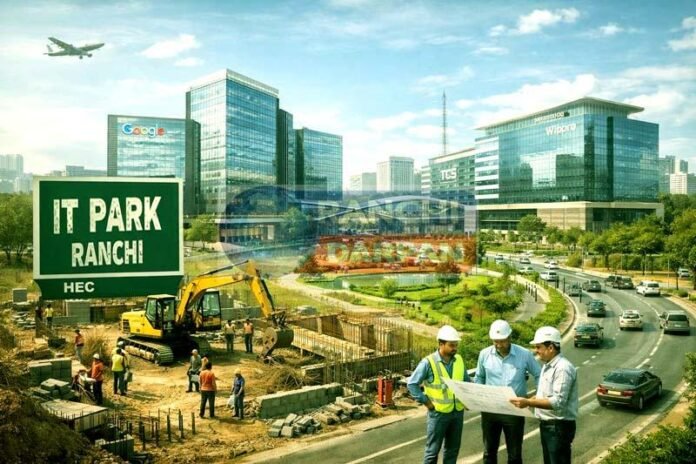 आईटी पार्क से बदलेगी रांची की तस्वीर, एचईसी की जमीन से शुरू हुआ सपना आईटी पार्क से बदलेगी रांची की तस्वीर, एचईसी की जमीन से शुरू हुआ सपना