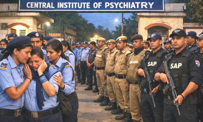 अब होमगार्ड के हवाले CIP कांके की सुरक्षा, हटाए गए 156 प्राइवेट गार्ड 1 केंद्रीय मनः चिकित्सा संस्थान (सीआइपी) में शुक्रवार की रात से 156 निजी सुरक्षाकर्मियों को हटाने की कार्रवाई