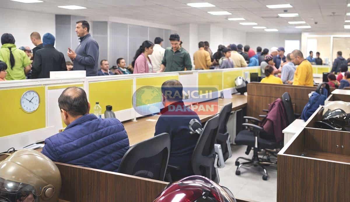 रांची नगर निगम चुनाव: नामांकन से पहले NOC लेने के लिए उमड़े कर्णधार