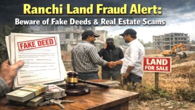Buying Land in Ranchi : रांची में जमीन खरीदने से पहले ये जरुर जान लें, वरना जीवन भर पछताएंगे 1 How are plot deeds forged in Ranchi, Legitimate Ways to Inspect Land