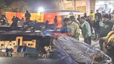 चुटिया अमरावती रेलवे कॉलोनी में हिट-एंड-रन हादसा