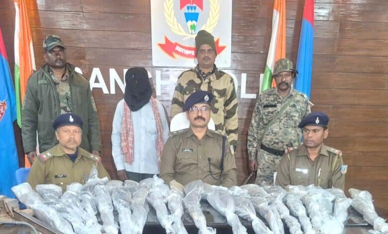 अवैध हथियार निर्माण का भंडाफोड़ , सीताडीह में पुलिस ने किया बड़ा खुलासा