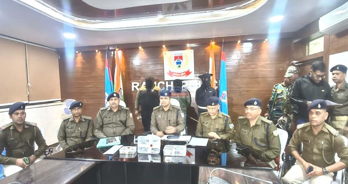 राजधानी में बड़ी साजिश नाकाम, राहुल सिंह गिरोह के कटप्पा और आरडीएक्स समेत 3 शातिर धराए 5 Kattappa RDX criminal arrested Ranchi