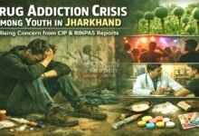 Drug addiction report Jharkhand Mental health and drugs India