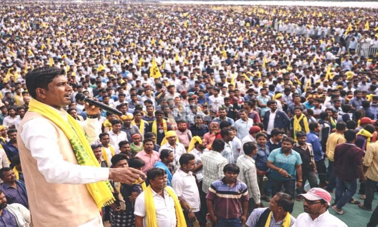 Kudmi ST Status Protest: एसटी का दर्जा के लिए किसी भी हद तक जायेंगे कुड़मी 1 Kudmi community protest in Ranchi